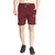 Exceed Sports Men's Mahroon Shorts