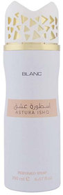 Asdaaf by Lattafa Blanc Astura Ishq Deodorant Body Spray 200ml for Men  Women