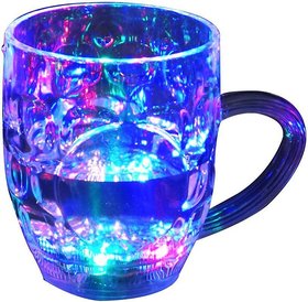 SNR  Beer Party Multi-Color Led Light Plastic Beer Mug