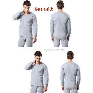 Buy Men Woolen Thermal Inner Wear Upper Pack of 2 Pieces Online @ ₹366 from  ShopClues