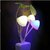 Fashion mystery  Mushroom light autometic sensor night lamp Night Lamp  (13 cm, Multicolor)