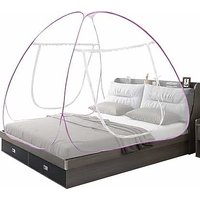 Alciono Foldable Double Bed King Size Mosquito Net - Pink