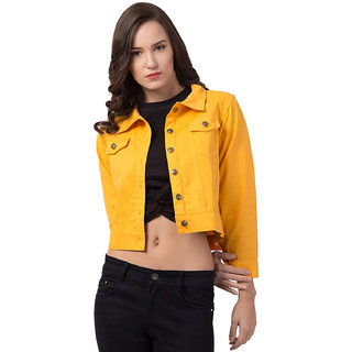 full sleeve solid women's jacket