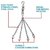 AXG Unfilled Boxing Punching Bag 2.5 ft With stainless steel chain (Heavy PU Material)