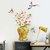Jaamso Royals Yellow Vase Wall Sticker Bedroom, Kitchen, Living Room  Waterproof Wallsticker(45CM X 60CM)