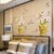 Jaamso Royals Yellow Vase Wall Sticker Bedroom, Kitchen, Living Room  Waterproof Wallsticker(45CM X 60CM)