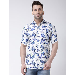 Riag Men's Multicolor Regular Fit 100% Cotton Casual Shirts