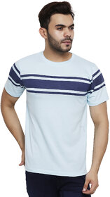ZETE024 Sky patta Print T Shirt For Men