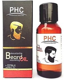 Beard and Moustache Care Facial Hair Grow Essential Oil for Men (60ml X 5 Bottles)  all Natural Ingredients