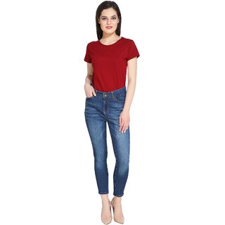                       FILSRICH WOMEN'S DESIGNER ROUNDED BOTTOM JEANS                                              