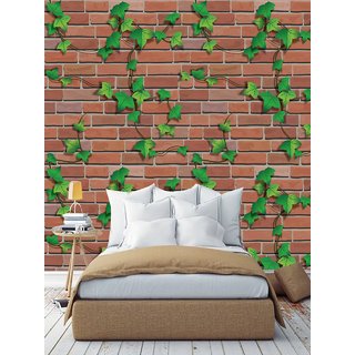                       Jaamso Royals  Modern Brick Wall 3D Wall Poster, Wallpaper, Wall Sticker Home Decor Stickers for bedrooms, Living Room, Hall, Kids Room, Play Room (Size  10045 CM i.e. 4.5 Sq Ft)                                              