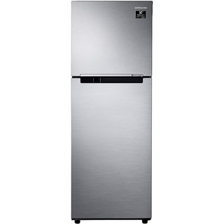 Samsung 253 L 2 Star Inverter Frost-Free Double Door Refrigerator (RT28T3042S8/HL, Elegant...