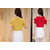 Vivient Women Red and Mustured Bell Top Combo