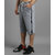 Ketex Grey Sports Wear / Casual Wear Capri/ 3/4Th For Men's (Free Size- 26 To 32)