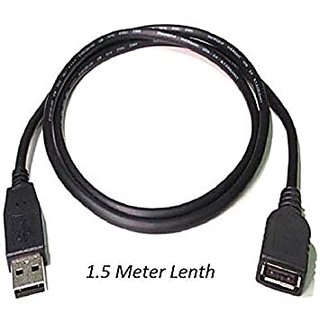 USB Extension Cable High Speed USB 2.0 Male To Female - 1.5 Meter