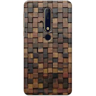 Digimate Hard Matte Printed Designer Cover Case For Nokia62018