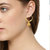 MissMister Brass Micron Goldplated Bali Hoop Earring Jhumki Women