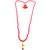 Raviour Lifestyle Lord Shiva Mahakal Shivling Rudraksha Pendant With Red Hakik Agate 108 beads Mala