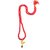 Raviour Lifestyle Lord Shiv Mahakal Mahadev Bholenath Trishul Pendant With Red Hakik Agate 108 beads Mala