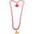 Raviour Lifestyle Lord Shiv Mahakal Bholenath Trishul Pendant With Red Hakik Agate 108 beads Mala