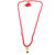 Raviour Lifestyle Mahakal Bholenath Trishul Pendant With Red Hakik Agate 108 beads Mala