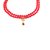 Raviour Lifestyle Mahakal Bholenath Trishul Pendant With Red Hakik Agate 108 beads Mala