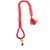 Raviour Lifestyle Mahakal Bholenath Trishul Pendant With Red Hakik Agate 108 beads Mala