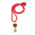Raviour Lifestyle Mahadev Shiva Om Rudraksha Pendant With Red Hakik Agate 108 beads Mala
