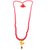 Raviour Lifestyle Lord Shiv Mahakal Mahadev Bholenath Trishul Pendant With Red Hakik Agate 108 beads Mala