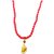 Raviour Lifestyle Lord Shiv Mahakal Shankar Mahadev shiv shakti Rudraksha Pendant With Red Hakik Agate 108 beads Mala