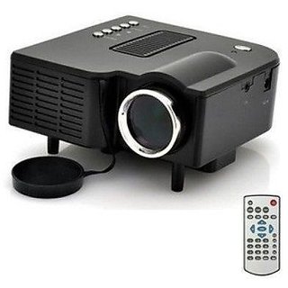 Bushwick Mini Portable  Home Theater Projector with usb ports and inbuilt speakers
