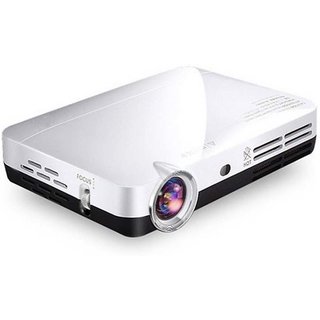 Bushwick wifi ready smart Android DLP full HD theatre effects portable projector with one year warranty