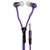 Zipper Earphone Headset in-Ear Ear Bud Headphone Hands-Free Calling Mic Super Extra Bass Sporty 3.5mm Jack