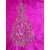 Indian Handmade Womens Art Silk Aari Work  Embroidered  Purple  Unstitched Blouse