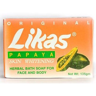 Likas Papaya Soap (Skin Whitener) Pack Of 2
