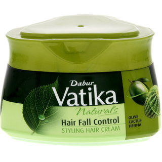 Imported Vatika Naturals Hair Fall Control Hair Styling Cream - 140 GM (Made in Europe)