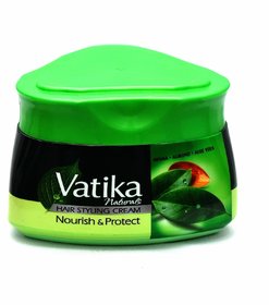Vatika Hair Styling Cream Nourish  Protect 140ml (Pack Of 1)