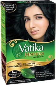 Vatika Henna Natural Black Hair Color