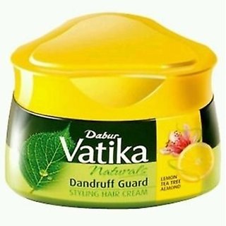 Imported Vatika Naturals Dandruff Guard Hair Cream - 140 GM (Made in Europe)