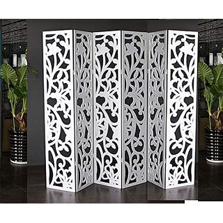 Shilpi Handmade Wooden Partition Plain  Stylish Look Screen Panel (6)