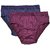 Ladies Multicolor Plain Cotton Underwear (Pack of 12 Pcs)