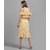 Vaararo Women's Yellow Two Piece Dress