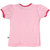 Girls Short Sleeve T-Shirt With Chest Print - 0-3M - Salina  -100% Cotton