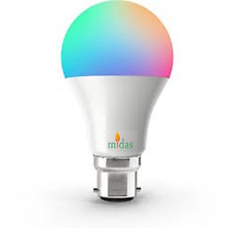 Smart Bulb  9 Functional,7 Color, 7 Watt Multi-Functional  RGB Bulb