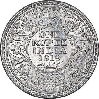                       one rupees coin 1919 fine condition                                              