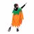Kaku Fancy Dresses Pumpkin Robe Cape for Halloween Costume - Orange