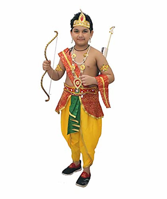 Buy Kaku Fancy Dresses Ram Costume for Boy/Ram Navami/Dushera