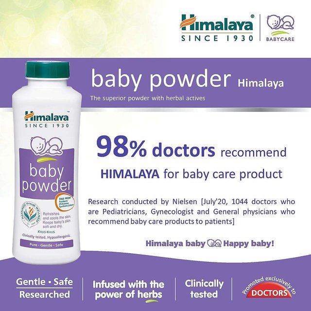 himalaya baby powder 400 gm