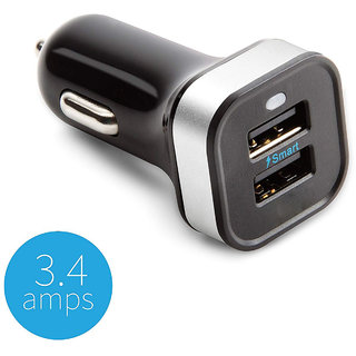 Car Charger Adapter for Mobile And Others device 3.1A Dual Port Charger Adapter