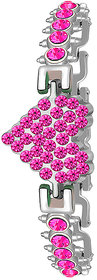 Alan Swiss Gorgeous Pink Heart Bracelet
